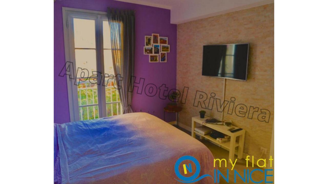 Aparthotel Riviera Nice Cote D'Azur - Old Town - Studio Ac - Sea View - 50M Promenade Des Anglais- La Maison Linda Ngoại thất bức ảnh