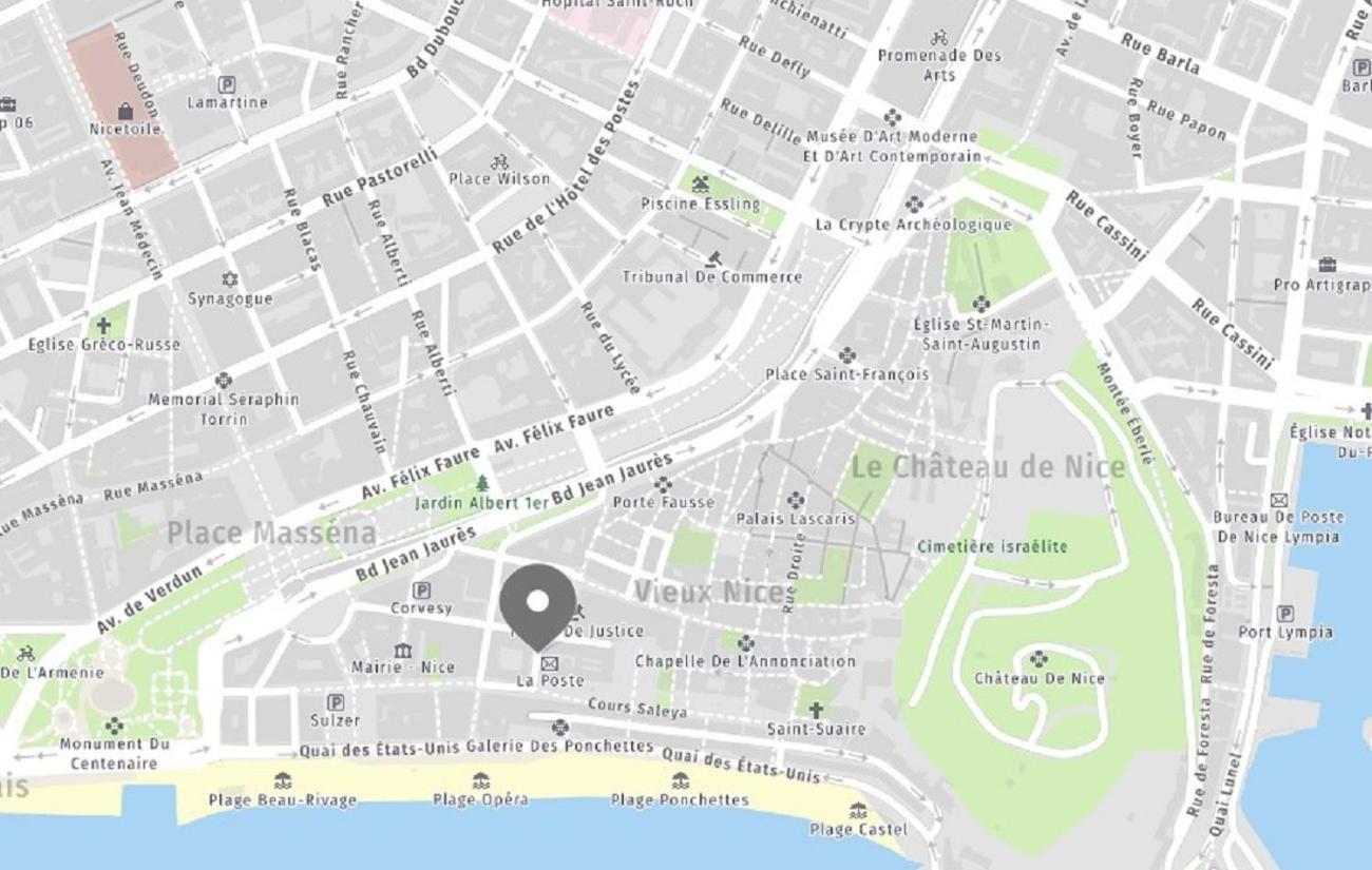 Aparthotel Riviera Nice Cote D'Azur - Old Town - Studio Ac - Sea View - 50M Promenade Des Anglais- La Maison Linda Ngoại thất bức ảnh