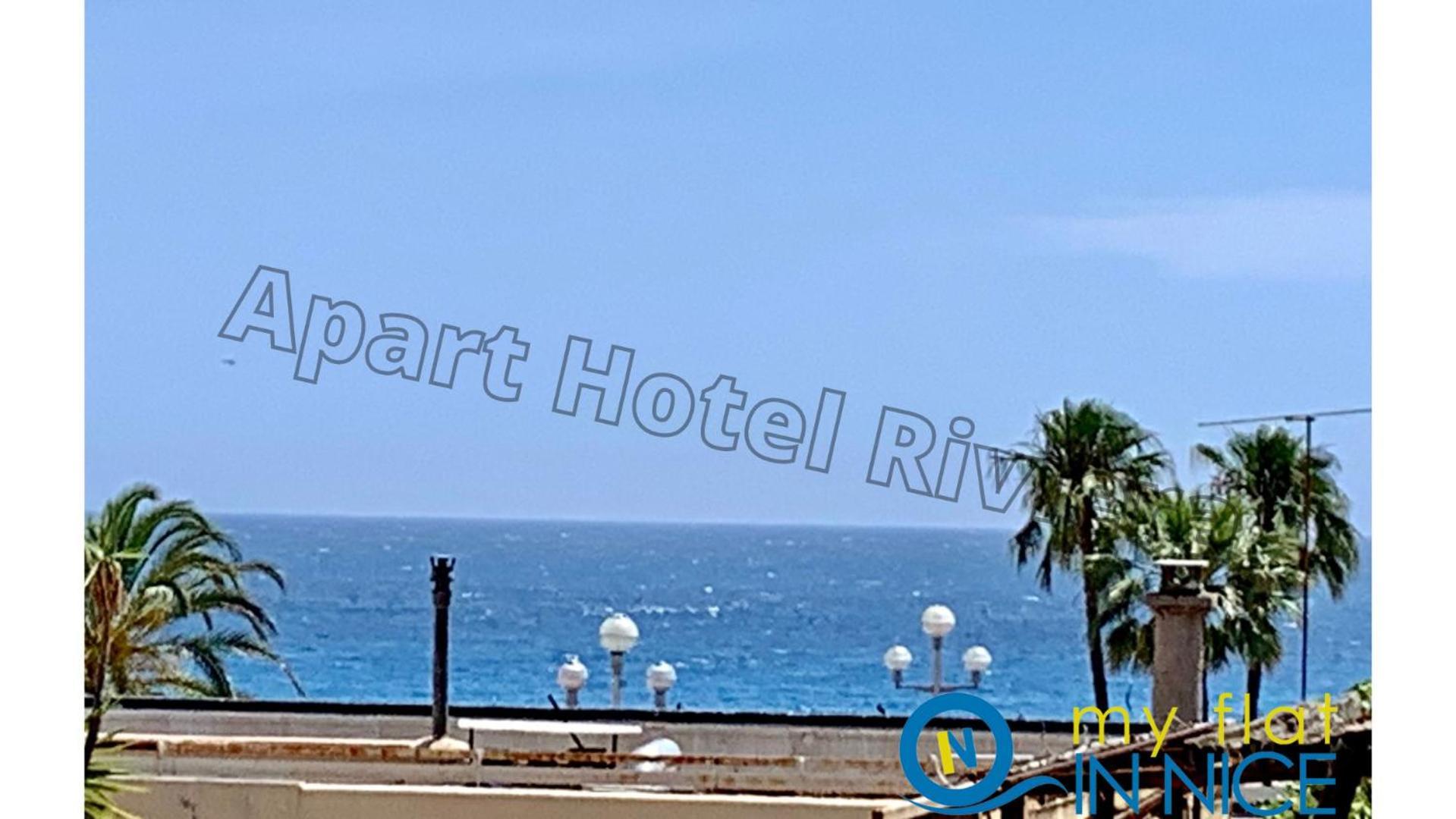 Aparthotel Riviera Nice Cote D'Azur - Old Town - Studio Ac - Sea View - 50M Promenade Des Anglais- La Maison Linda Ngoại thất bức ảnh