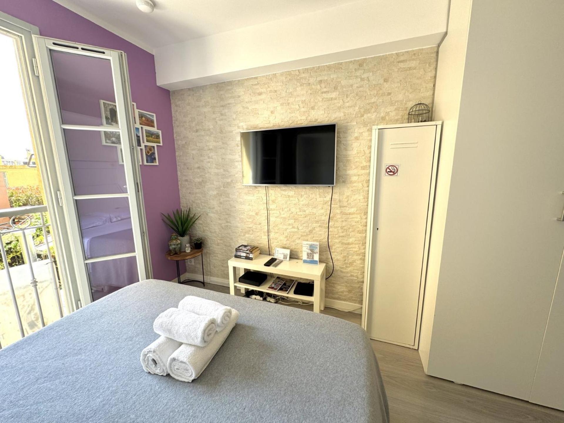 Aparthotel Riviera Nice Cote D'Azur - Old Town - Studio Ac - Sea View - 50M Promenade Des Anglais- La Maison Linda Ngoại thất bức ảnh